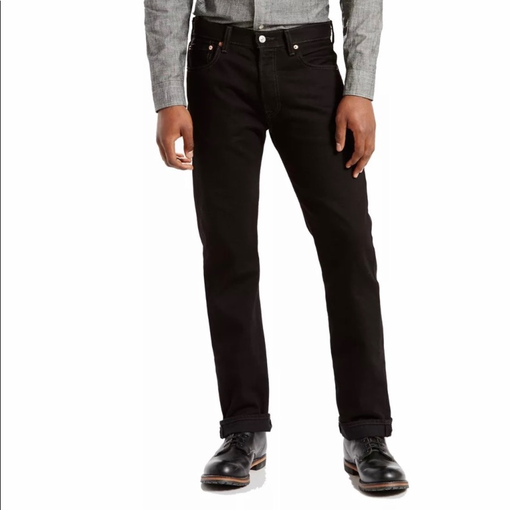 Levi's men's jeans in black size 40x34 straight